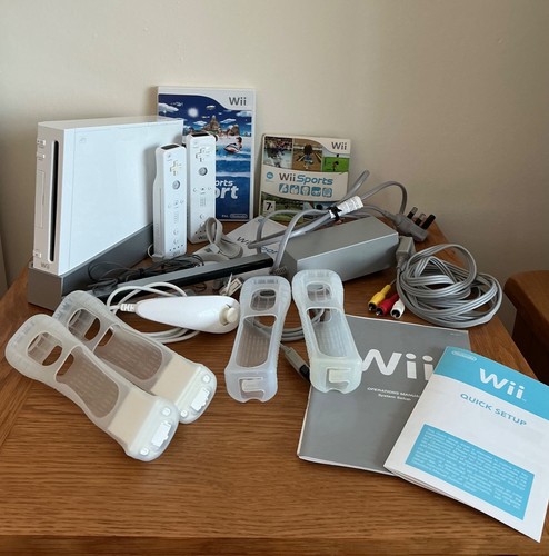 Nintendo wii white console - nintendo,