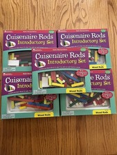 Set of 5 Cuisenaire Wooden Rod
