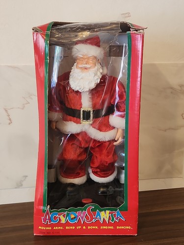 Action santa display figure - action,