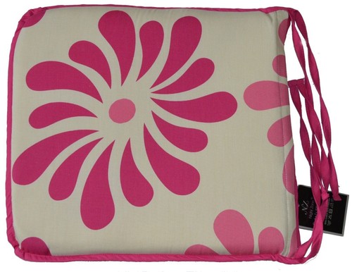 Chair seat pads floral kitchen - pads,