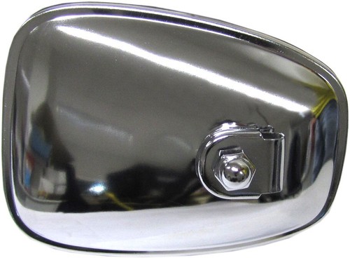 Mirror chrome square left - 1x,