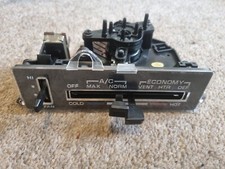 CHEVROLET CORVETTE C3 AC/HEATER CONTROL ASSEMBLY FOR THE 1977 TO 1982