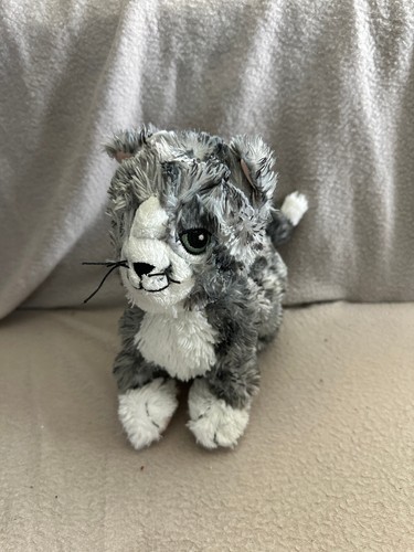 Ikea grey tabby cat soft - grey, toy