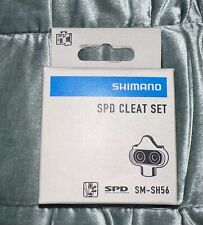 Shimano SPD Pedal Cleat Set- Multi Directional Release Type SM-SH56 - Silver