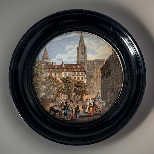 Pratt ware pot lid - ware, –