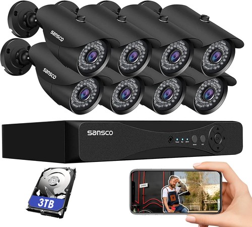 Sansco 5mp cctv home - cctv,