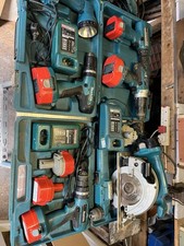 Makita 18V and 14V Drills /Batteries Job Lot Bundle