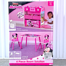 Minnie Mouse 4 Pcs Wood