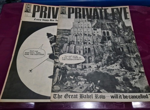 Private eye magazines - private,