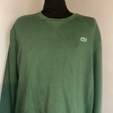 Lacoste Jumper Size 7 Green