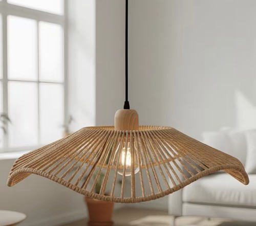 Beige woven rattan - beige,