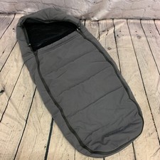 Quincy Footmuff Grey & Black