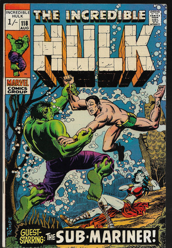 Incredible hulk 118 - incredible, uk