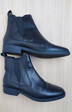 ☆ Joules Size 6 Chelsea Boots Black Leather