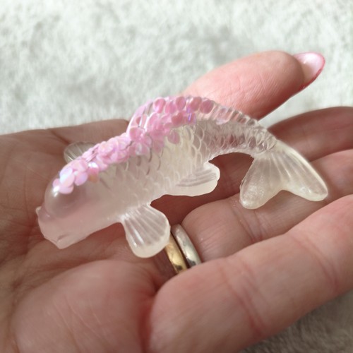 Homemade resin small koi fish - homemade,