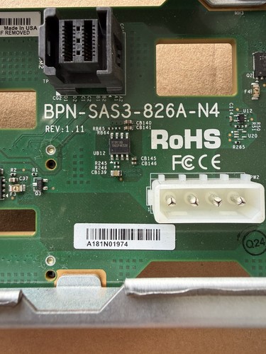 Supermicro bpn sas3 826a - supermicro, bpn-sas3-826a-n4