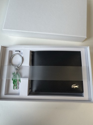 Lacoste wallet and keyring - wallet,