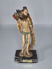 8" JAPANESE RESIN FISHERMAN