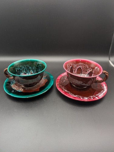 Pair vallauris lava cups - lava,