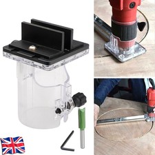 Wood Router Base 2 in 1 Compact Wood Palm Router Base Router Slotting Bracket