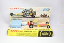 Dinky 370 Dragster Set In Original Box - Near Mint Vintage Original Model