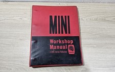 BMC  MINI WORKSHOP MANUAL REFERENCE BOOK, 