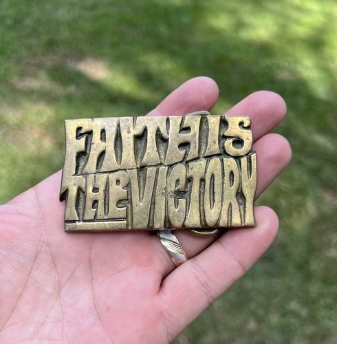 Faith the victory belt - is,