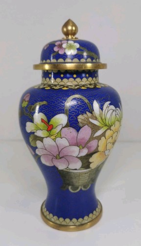 Cloisonne brass enamel detail - brass,