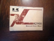 KAWASAKI Z1100 A2  OWNERS