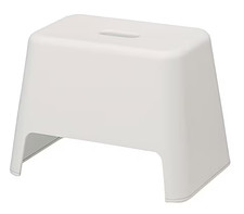 MUJI Japan Polypropylene White