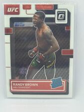 Randy Brown Rated Rookie 2023 Donruss Optic UFC # 105