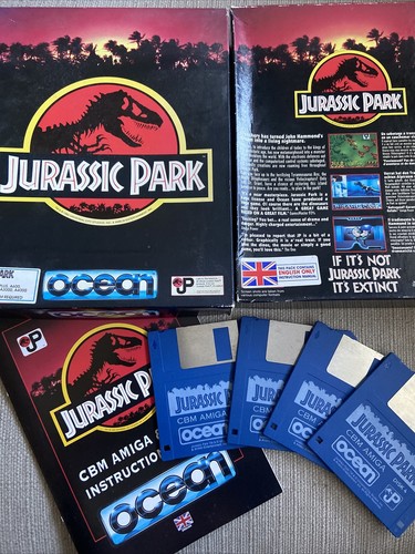 Jurassic park amiga 500 600 - jurassic,
