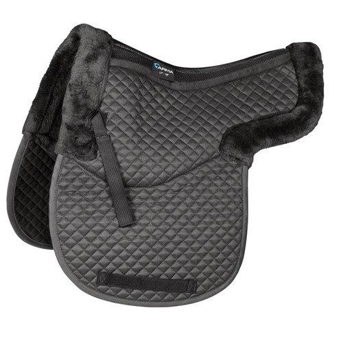 Shires arma half lined numnah - lined,