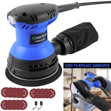 3000W Electric Sander Compact Palm Sander for Wood & Metal 6 Variable Speeds