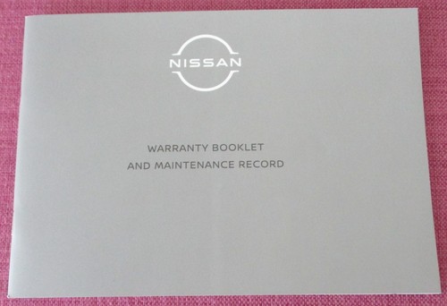 Nissan service book - nissan,