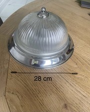 Art Deco Done Ceiling Light By