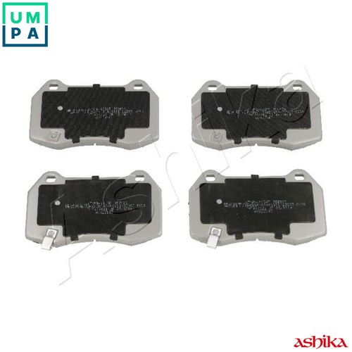 Brake pad set disc - set,