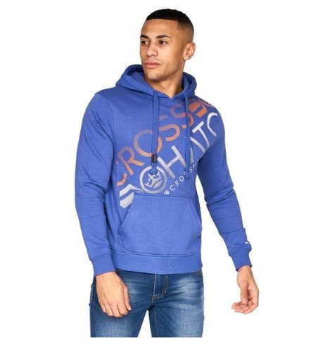 Crosshatch hoodie mens - crosshatch,