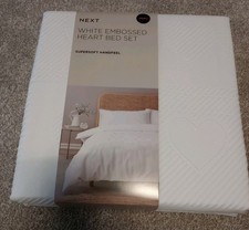 Next Embossed Heart Bedding