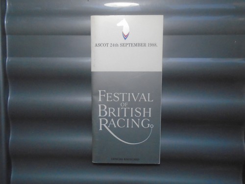 Ascot second festival - festival, of