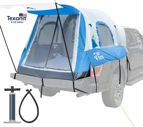 Inflatable truck bed tent - inflatable,