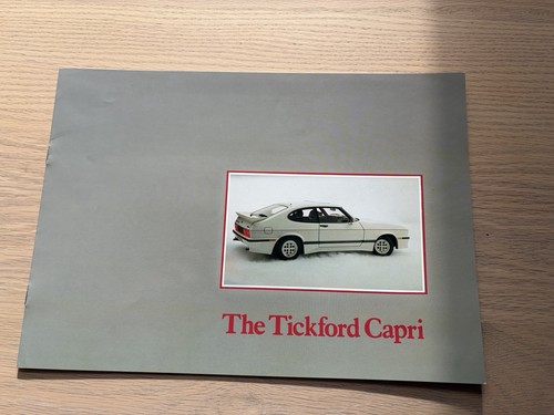 Tickford capri sales brochure - tickford,