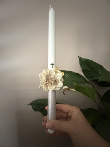 Long christening candle - 35,
