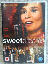 Sweet Dreams (1985) DVD. The Story of Patsy Cline Ed Harris Jessica Lange