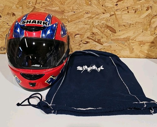Shark motorcycle helmet - helmet, carl