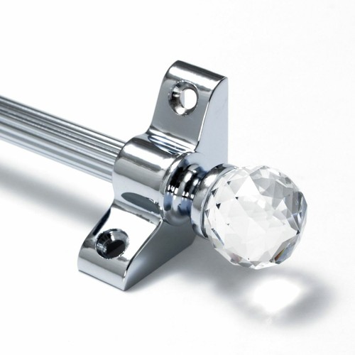 Polished chrome stair - polished,