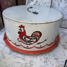 Vintage DECOWARE Red & Cream