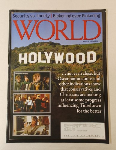 World magazine march 2002 - world,