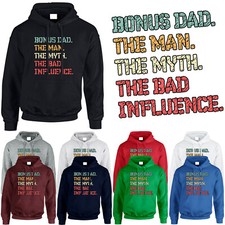Bonus Dad Mens Hoodie The Bad