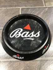 Vintage Bass Tin Ashtray Pub